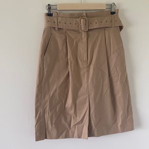 TIBI khaki pencil skirt